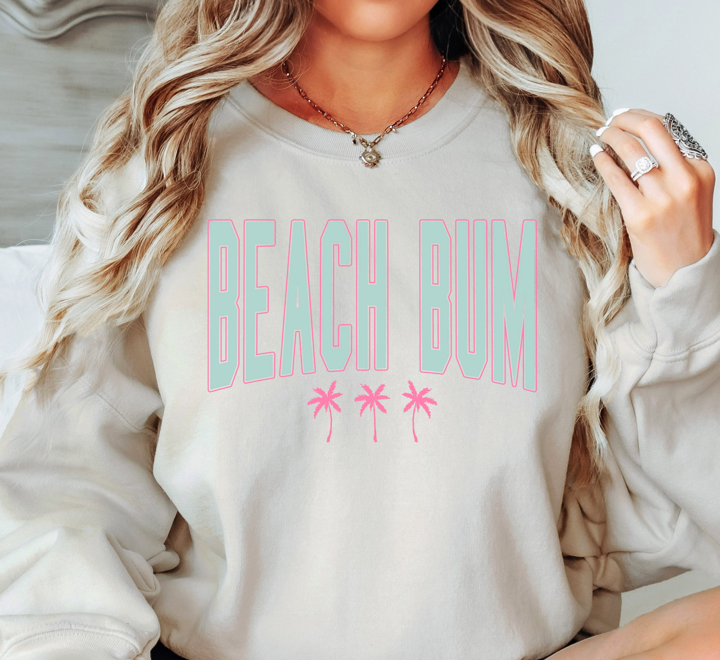 Beach Bum Sweatshirt | Beach Breeze Collection | Unique Gifts for Family Friends