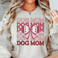 Dog Mom Coquette Sweatshirt | Pawsitive Vibes Collection | Unique Gifts for Family and Friends