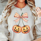 Pumpkin Cherries Sweatshirt | Boo-tiful Vibes Collection | Unique Gifts for Family Friends