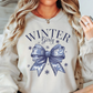 Winter Girly Sweatshirt | Frosty Chic Collection | Unique Gifts for Family Friends