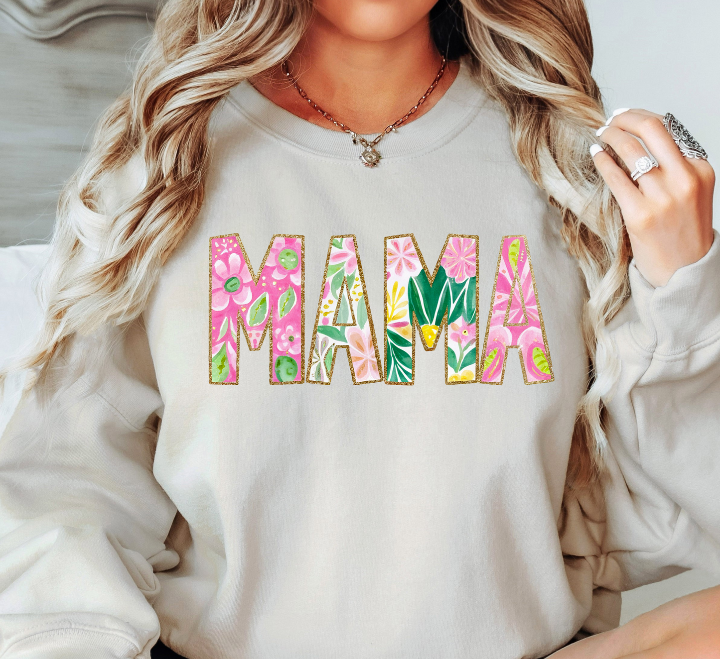Summer Vibes Mama Sweatshirt | Mama Mode Activated Collection | Unique Gifts for Family Friends