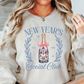 New Year's Social Club Sweatshirt | New Year Magic Collection | Unique Gifts for Family Friends