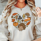 Thanksgiving Heart Doodles Sweatshirt | Harvest Joy Collection | Unique Gifts for Family Friends