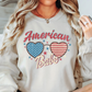American Babe Sweatshirt | Stars and Stripes Collection | Unique Gifts for Family and Friends