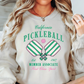 Cali Pickleball Sweatshirt | Groovy Vibes Collection | Unique Gifts for Family and Friends