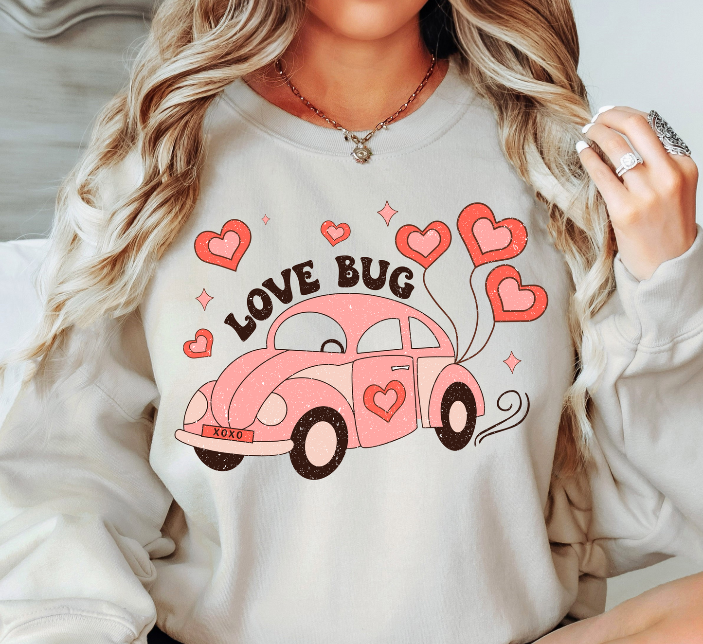 Love Bug Sweatshirt | XoXo Love Collection | Unique Gifts for Family Friends