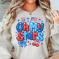 Oh My Stars Sweatshirt | Stars and Stripes Collection | Unique Gifts for Family and Friends