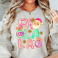 Cutie Fa La La Sweatshirt | Tis The Season Collection | Unique Gifts for Family Friends