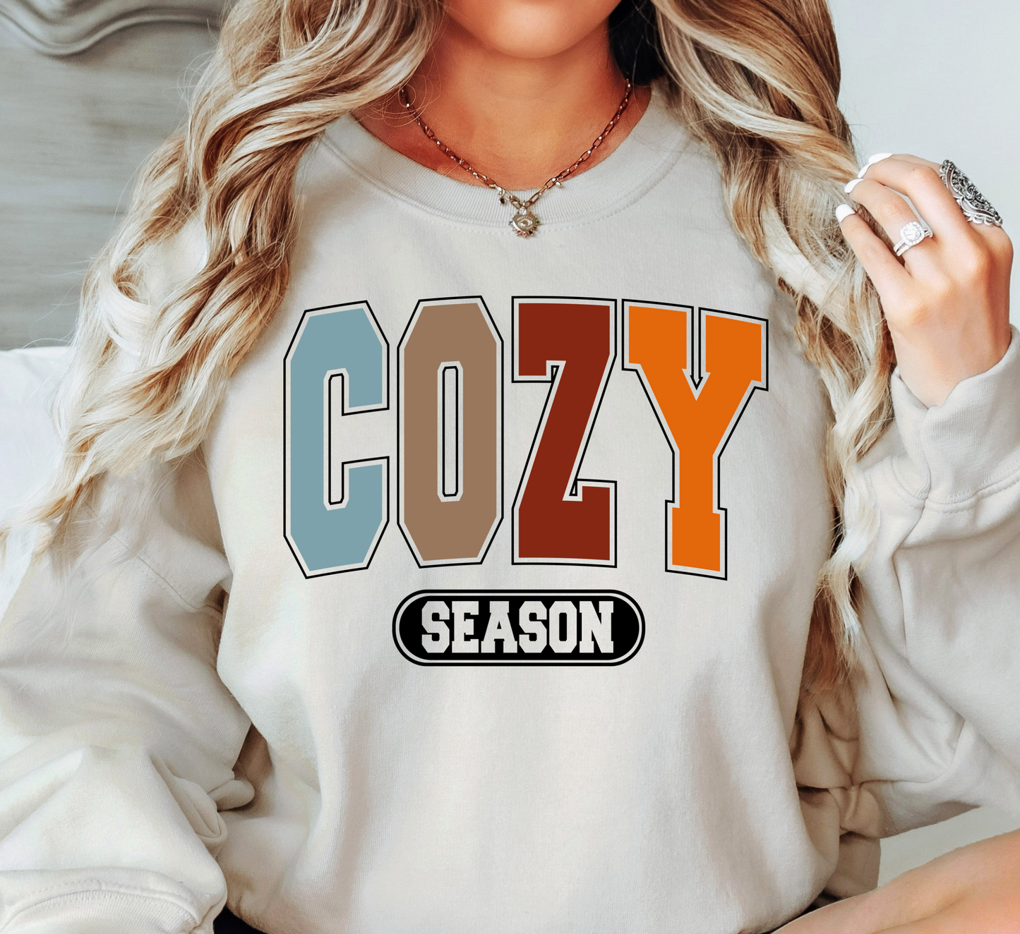 Cozy Season Sweatshirt | Falling For You Collection | Unique Gifts for Family Friends