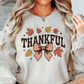 Thankful Leaves With Bow Sweatshirt | Harvest Joy Collection | Unique Gifts for Family Friends