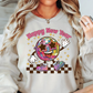 Retro Happy New Year Sweatshirt | New Year Magic Collection | Unique Gifts for Family Friends