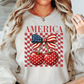 America Cherry Sweatshirt | Stars and Stripes Collection | Unique Gifts for Family and Friends