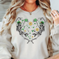 Dancing Skeleton Heart Sweatshirt | Feeling Lucky Collection | Unique Gifts for Family Friends