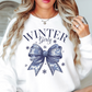 Winter Girly Sweatshirt | Frosty Chic Collection | Unique Gifts for Family Friends