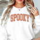 Spooky Varsity Sweatshirt | Boo-tiful Vibes Collection | Unique Gifts for Family Friends