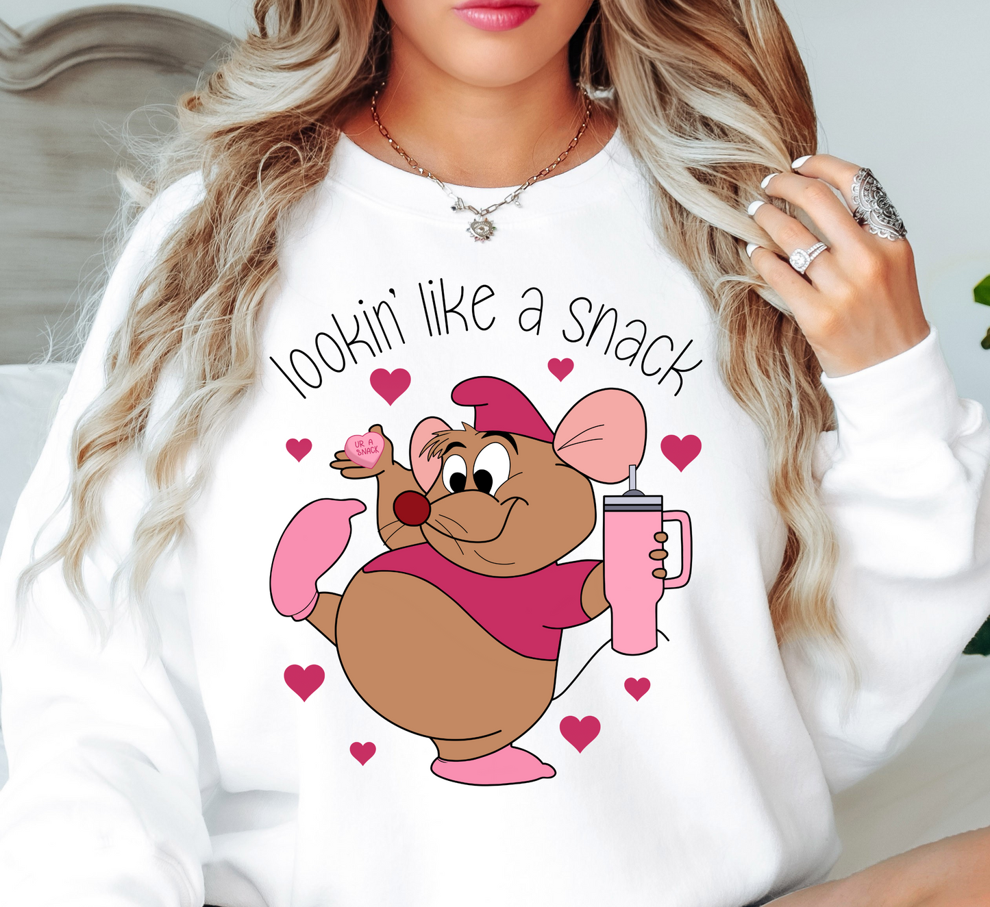 Lookin Like A Snack Sweatshirt | XoXo Love Collection | Unique Gifts for Family Friends