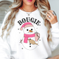 Bougie Snowman Sweatshirt | Frosty Chic Collection | Unique Gifts for Family Friends