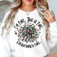 Xmas Lights I'm Fine Sweatshirt | Tis The Season Collection | Unique Gifts for Family Friends