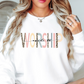 Made To Worship Sweatshirt | Walk By Faith Collection | Unique Gifts for Family and Friends