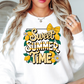 Sweet Summer Time Sweatshirt | Beach Breeze Collection | Unique Gifts for Family Friends