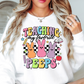 Teaching My Peeps Sweatshirt | Hoppin' Into Spring Collection | Unique Gifts for Family Friends