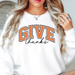Give Thanks Sweatshirt | Harvest Joy Collection | Unique Gifts for Family Friends