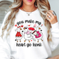 Goose Heart Go Honk Sweatshirt | XoXo Love Collection | Unique Gifts for Family Friends