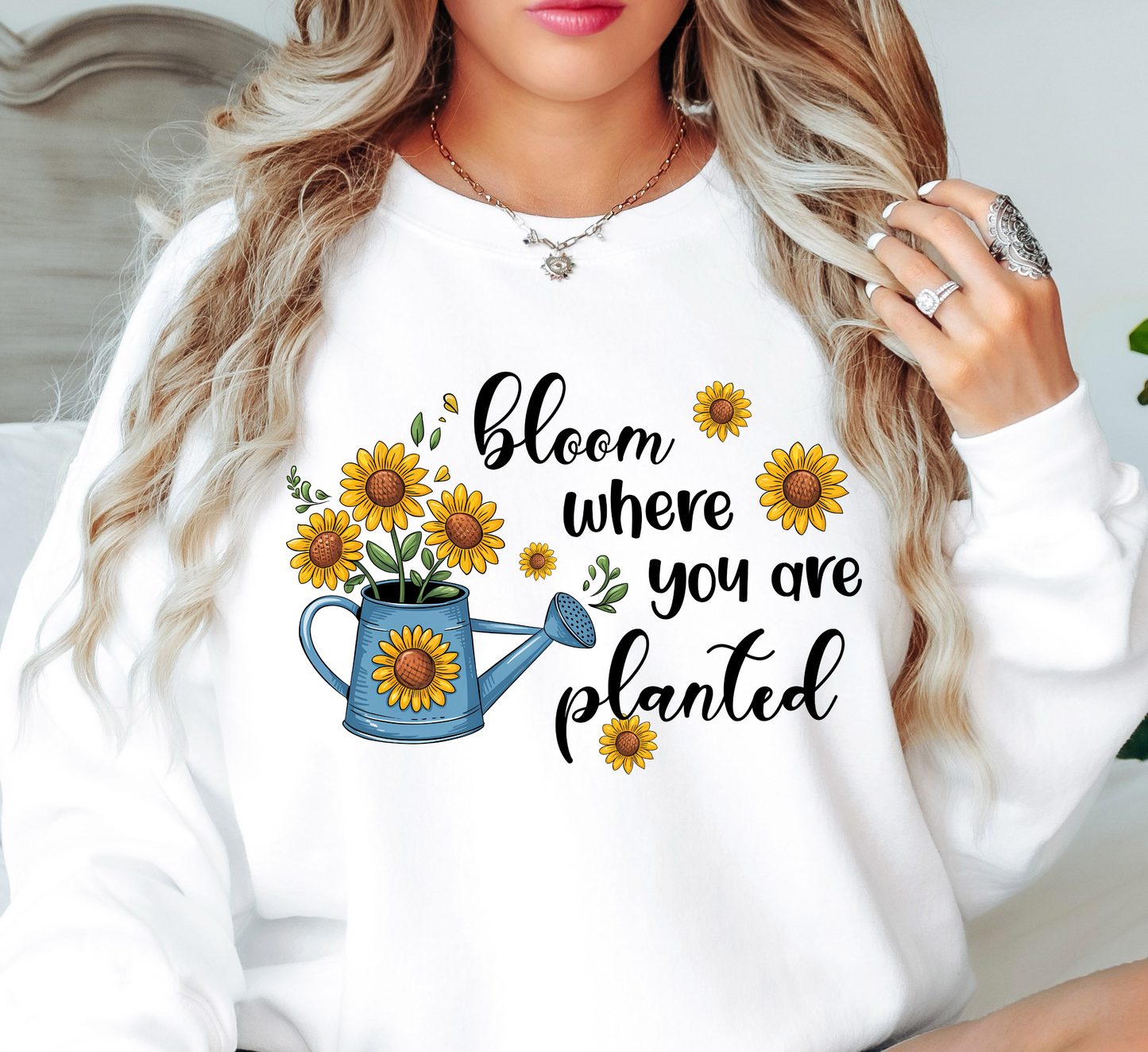 Bloom Where Planted Sweatshirt | Spring Fling Collection | Unique Gifts for Family Friends