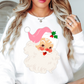 Vintage Santa Sweatshirt | Tis The Season Collection | Unique Gifts for Family Friends