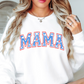 America Mama Sweatshirt | Mama Mode Activated Collection | Unique Gifts for Family Friends