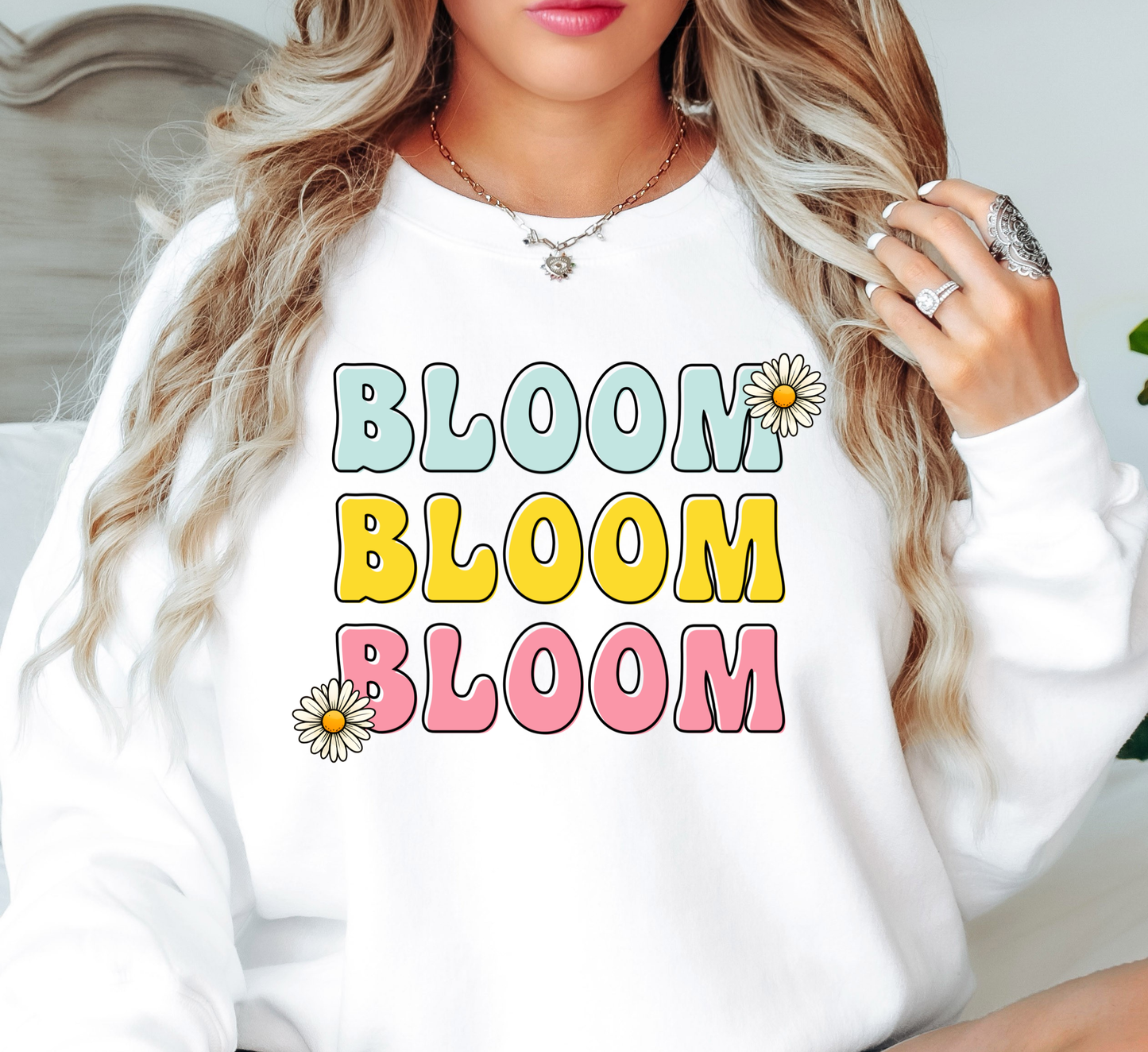 Bloom Bloom Sweatshirt | Spring Fling Collection | Unique Gifts for Family Friends