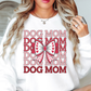 Dog Mom Coquette Sweatshirt | Pawsitive Vibes Collection | Unique Gifts for Family and Friends