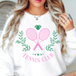 Tennis Club Sweatshirt | Groovy Vibes Collection | Unique Gifts for Family and Friends