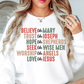Love Like Jesus Xmas Sweatshirt | Tis The Season Collection | Unique Gifts for Family Friends