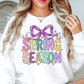 Colorful Spring Season Sweatshirt | Spring Fling Collection | Unique Gifts for Family Friends