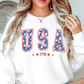 USA 1776 Sweatshirt | Stars and Stripes Collection | Unique Gifts for Family