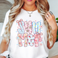 Preppy Summer Bows Tee | Beach Breeze Collection | Unisex Pre-Shrunk T-Shirt