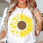 Sunflowers and Butterflies Tee | Hoppin' Into Spring Collection | Unisex Pre-Shrunk T-Shirt