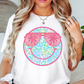 Leopard Beach Smiley Tee | Beach Breeze Collection | Unisex Pre-Shrunk T-Shirt