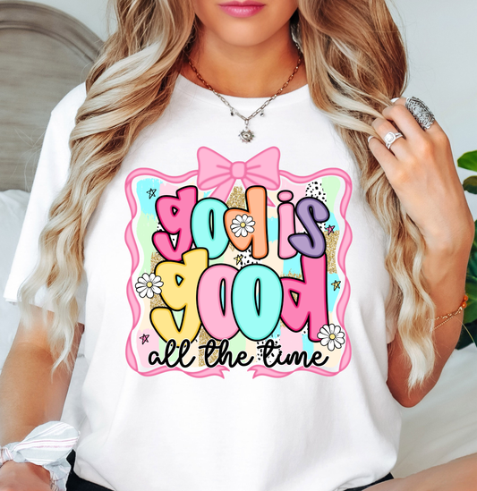 God is Good (All The Time) Tee | Walk By Faith Collection | Unisex Pre-Shrunk T-Shirt