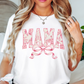Vintage Floral Mama Bow Tee | Mama Mode Activated Collection | Unisex Pre-Shrunk T-Shirt