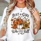Just A Girl Who Loves Fall Tee | Falling For You Collection | Unisex Pre-Shrunk T-Shirt