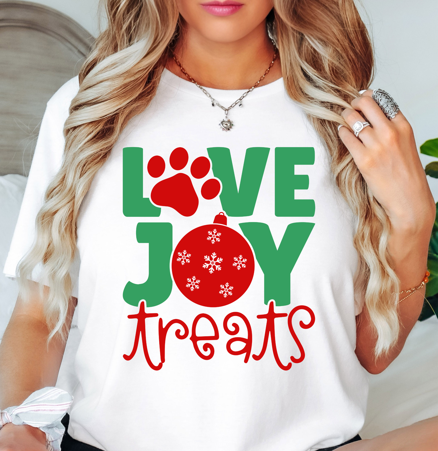 Love Joy Treats Tee | Pawsitive Vibes Collection | Unisex Pre-Shrunk T-Shirt