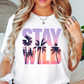 Stay Wild Palm Trees Tee | Beach Breeze Collection | Unisex Pre-Shrunk T-Shirt