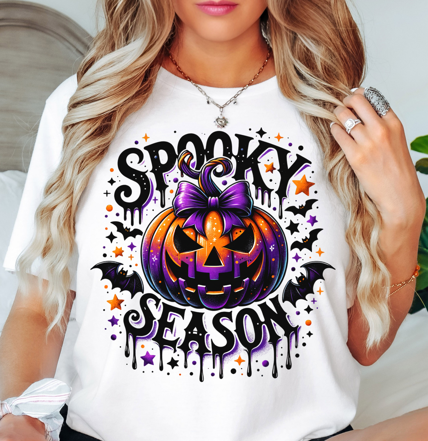 Spooky Season Tee | Boo-tiful Vibes Collection | Unisex Pre-Shrunk T-Shirt