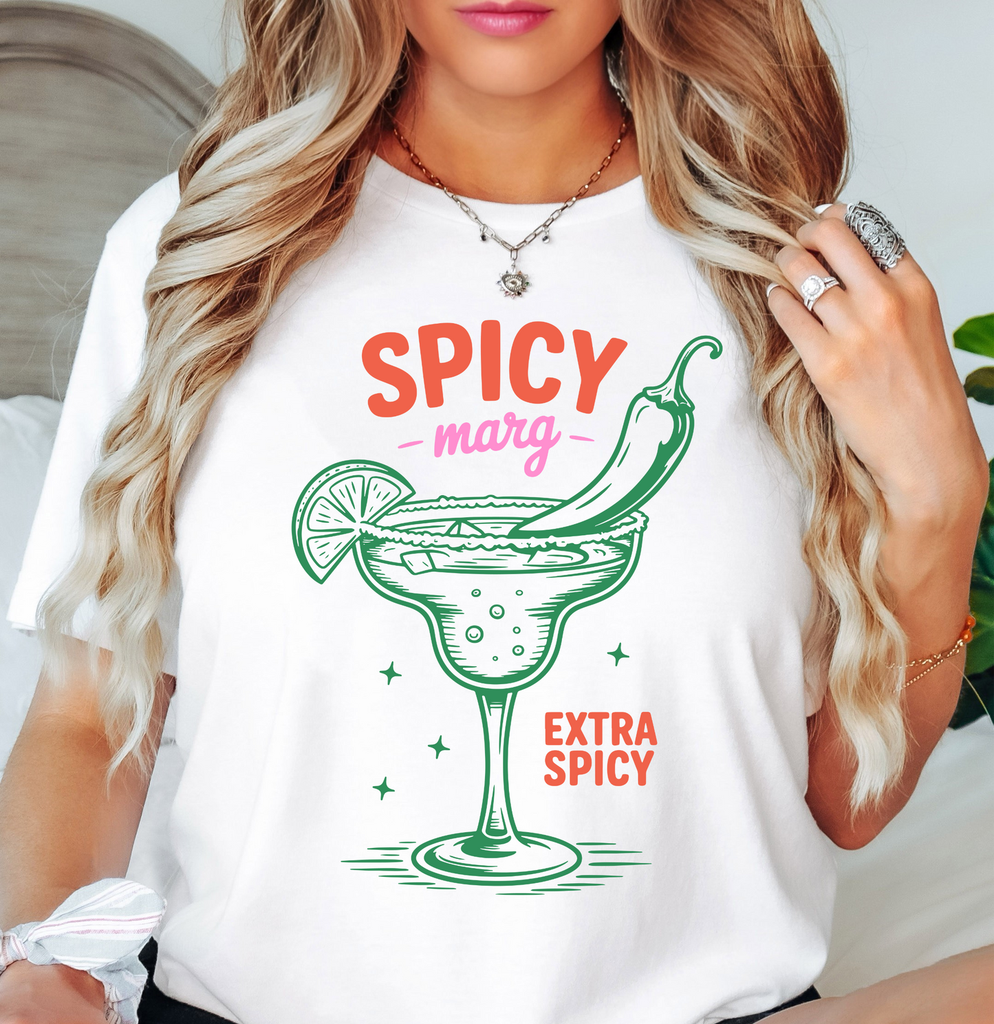 Spicy Margarita Tee | Groovy Vibes Collection | Unisex Pre-Shrunk T-Shirt