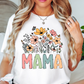 Mama Wildflowers Tee | Mama Mode Activated Collection | Unisex Pre-Shrunk T-Shirt