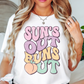 Suns Out Buns Out Tee | Beach Breeze Collection | Unisex Pre-Shrunk T-Shirt