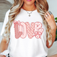 Preppy Love Lace Tee | XoXo Love Collection | Unisex Pre-Shrunk T-Shirt