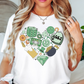 Lucky Heart Doodle Tee | Feeling Lucky Collection | Unisex Pre-Shrunk T-Shirt